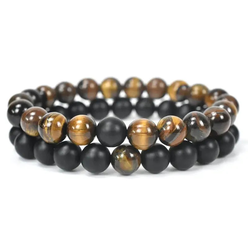 Urban Cuffs | Turquoise Stone Beaded Bracelet.