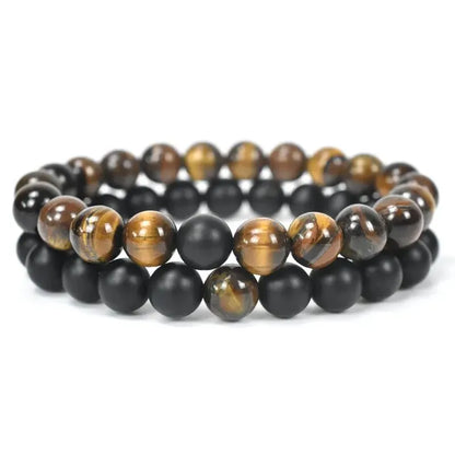 Urban Cuffs | Turquoise Stone Beaded Bracelet.